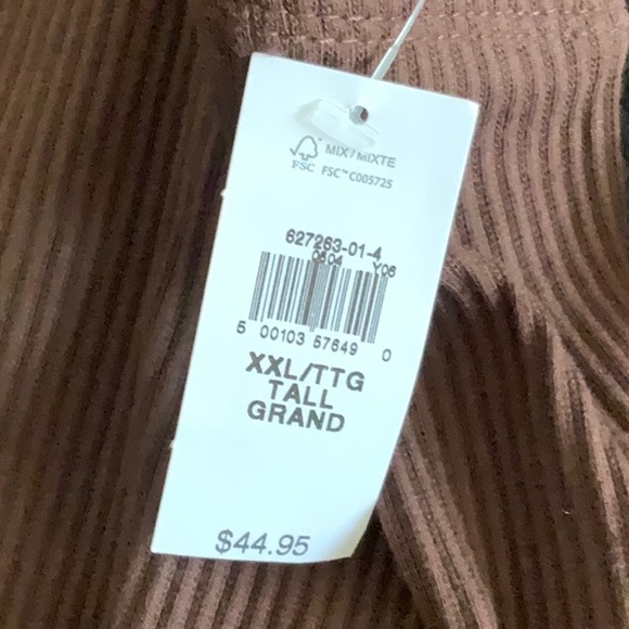 GAP Rib Eyelet Flutter Sleeve Tank Top Size XXL tall - Picture 7 of 7